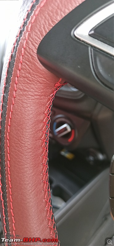 Seat Covers: Imperial INC (Bangalore)-steering-stitch-closeup.jpg