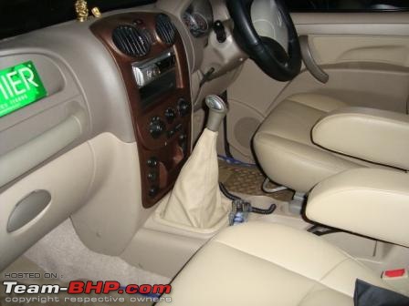 Leather Car upholstery - Karlsson (Bangalore)-gear-shaft-front.jpg