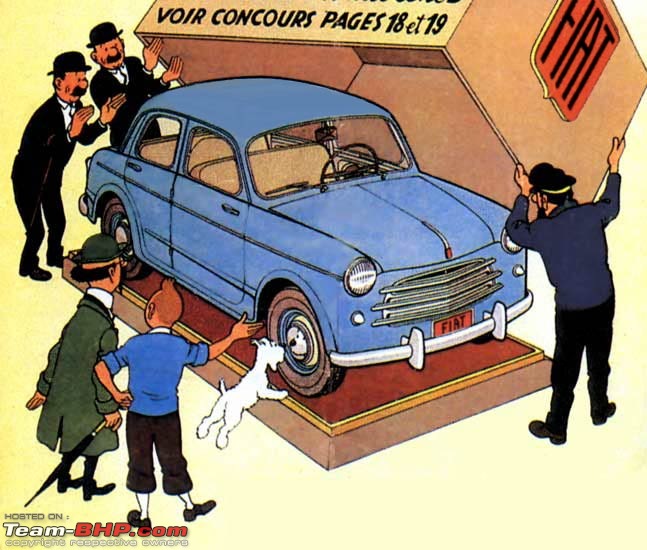 Vintage & Classic Cars seen in Tintin Comics-tintin.jpg