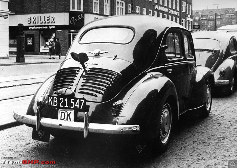 Automotive innovations and some unique modes of transport from the past-renault_4cv_clock.jpg