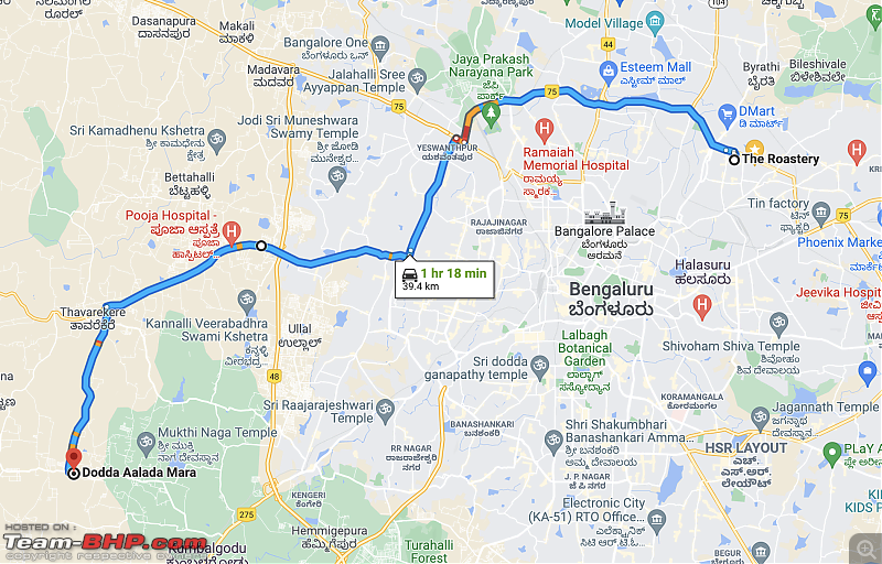 Cycling destinations around Bengaluru-doddaaladamararoute.png