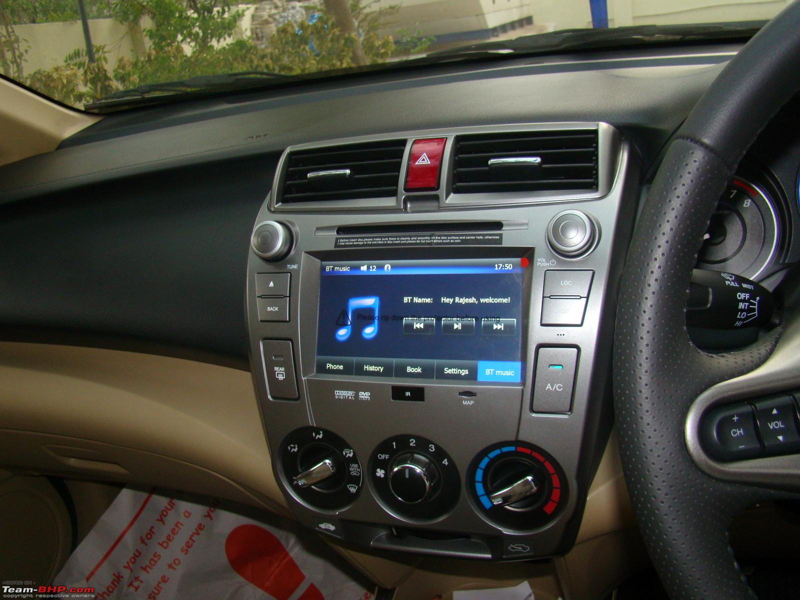Honda City A Close Look At The Factory Fitted Audio Video