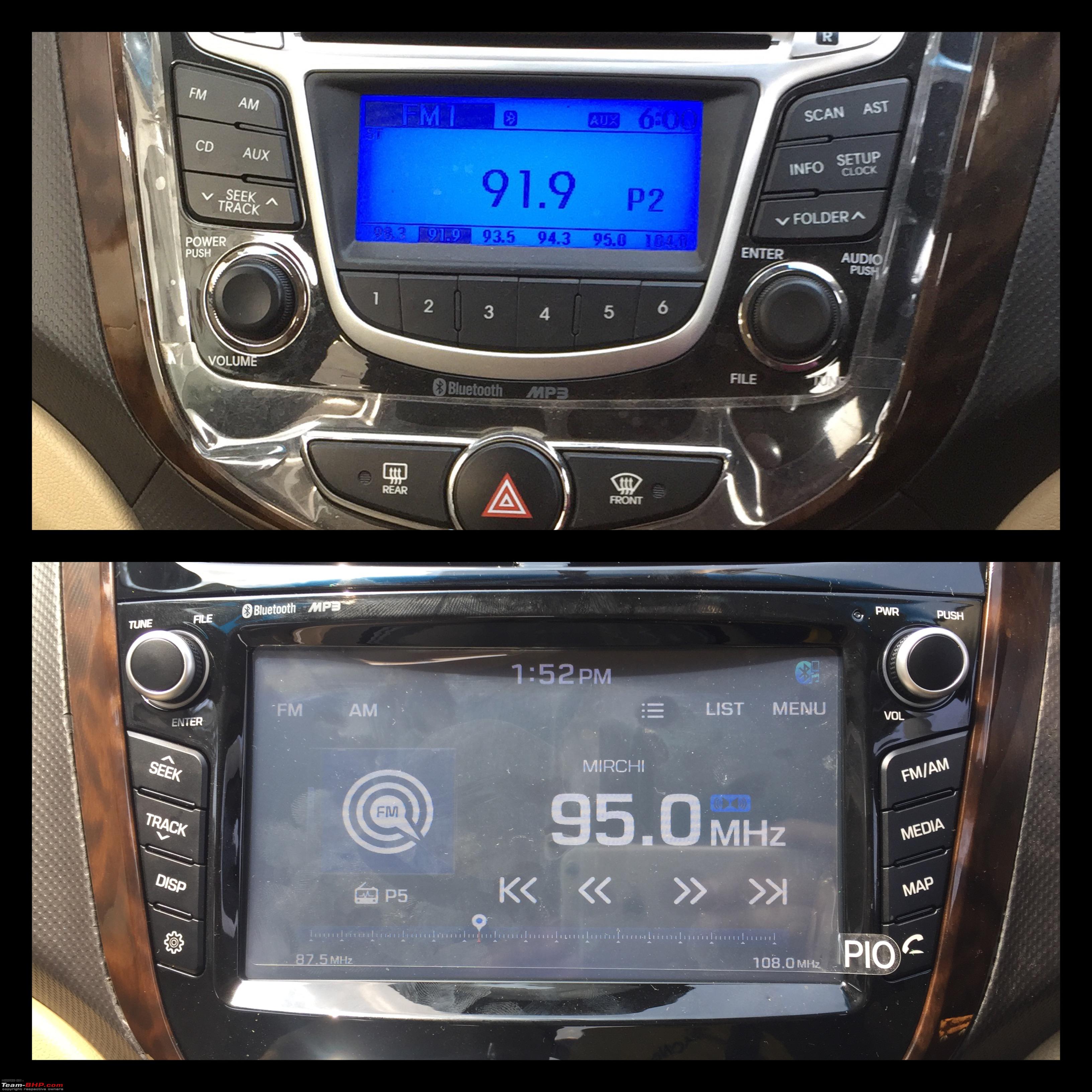 Hyundai Fluidic Verna : Upgraded to OEM 