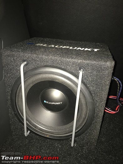 Blaupunkt GTb 8200 A: Added a subwoofer to my Vitara Brezza-img_8951.jpg