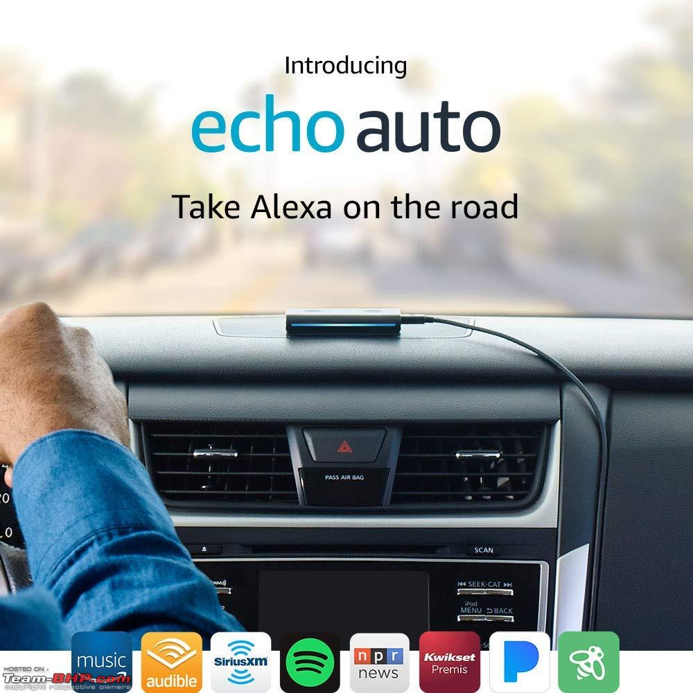 s Echo Auto - Alexa device for your car - Team-BHP