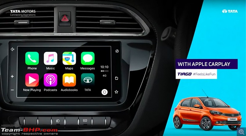 Apple CarPlay now available on Tata Tiago & Tigor. EDIT: JTP twins getting it soon-tiagoapplecarplay.jpg