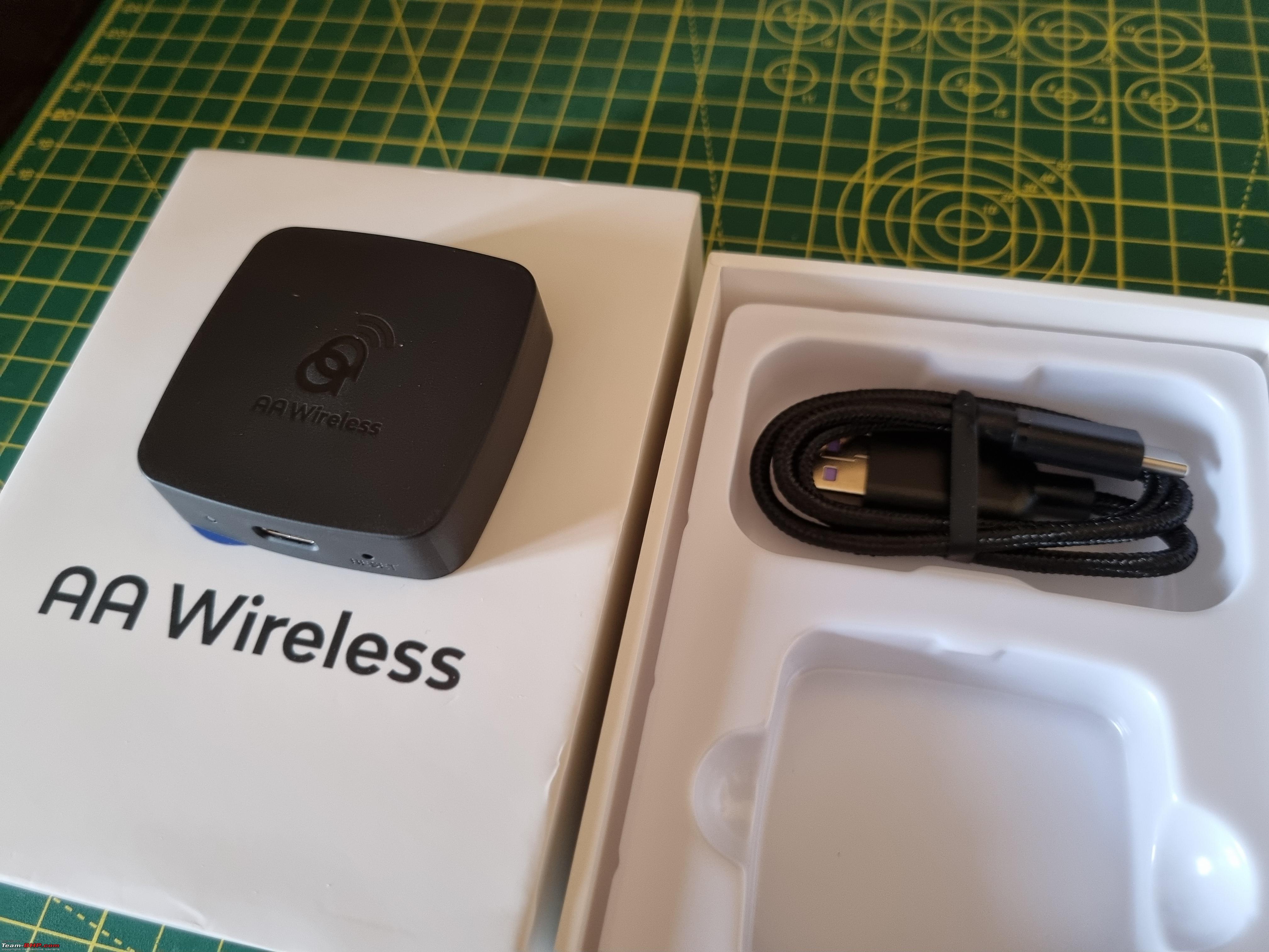 AAWireless 2023 - Wireless Android Auto Dongle - Connects
