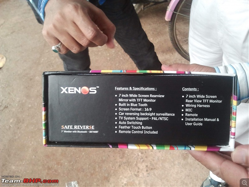 Xenos reverse camera unit fixed in Tata Safari-20110906-15.46.34.jpg