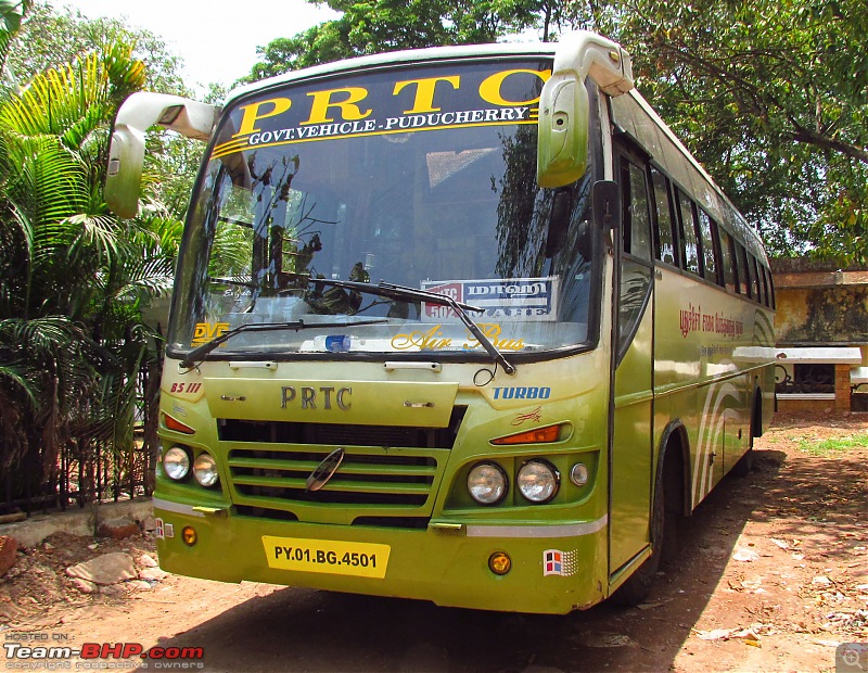 Intercity Buses operated by various private travels and STUs-py-02.jpg