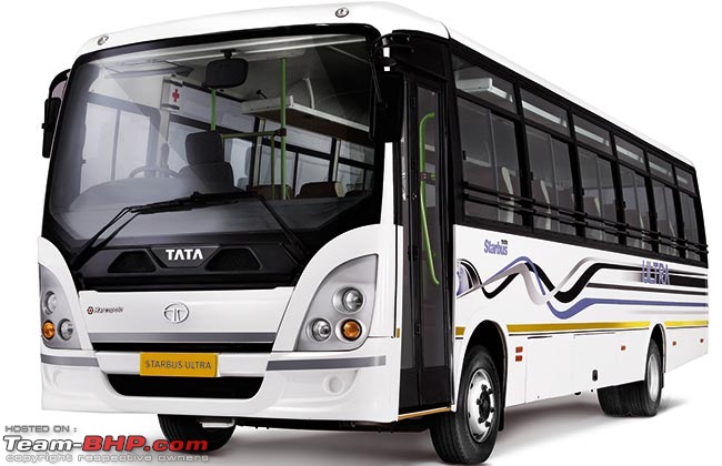 The 2013 International Bus & Utility Vehicle Show, Noida-starbus_ultra_semi_deluxe_non_ac.jpg