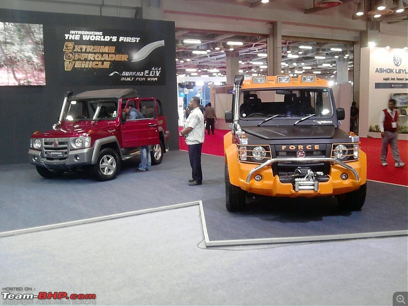 The 2013 International Bus & Utility Vehicle Show, Noida-ghurka.jpg