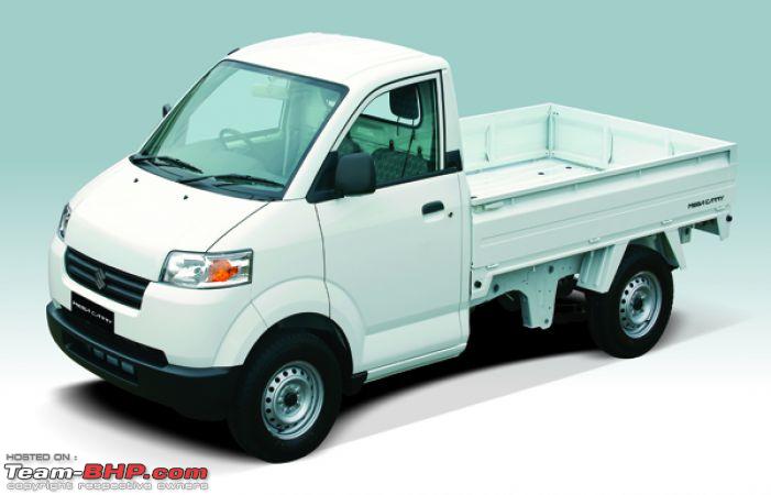 Maruti Suzuki's mini pick up truck plans - Team-BHP