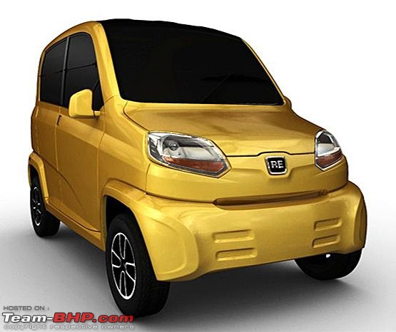 Quadricycles could become a part of the Indian roadscape from October 2013-bajaj-re60-quadricycle-1.jpg