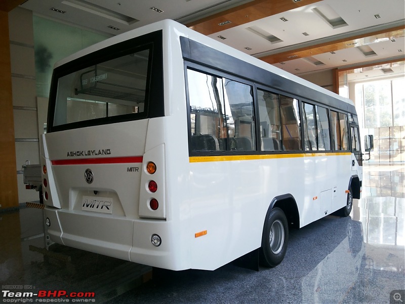 Ashok Leyland launches Partner and Mitr Buses-20140130_152649.jpg