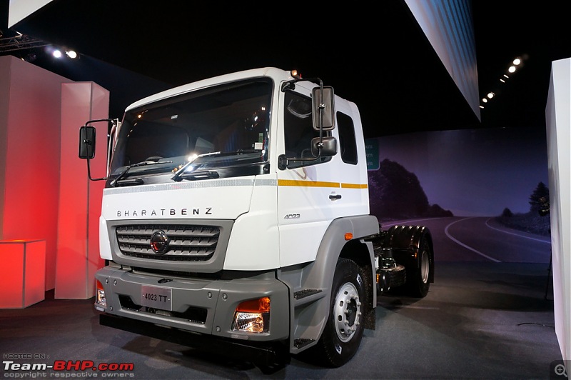 Jan 2014: BharatBenz launches 4 new trucks-33dsc05116.jpg
