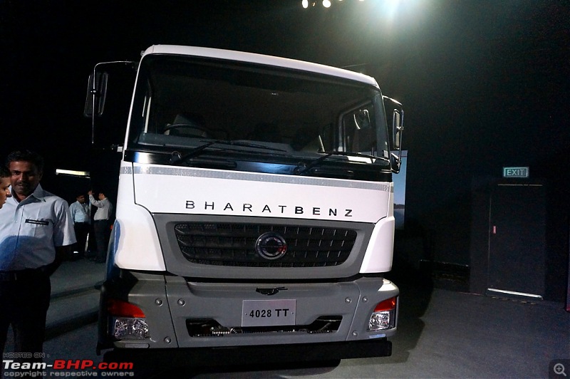 Jan 2014: BharatBenz launches 4 new trucks-40dsc05128.jpg