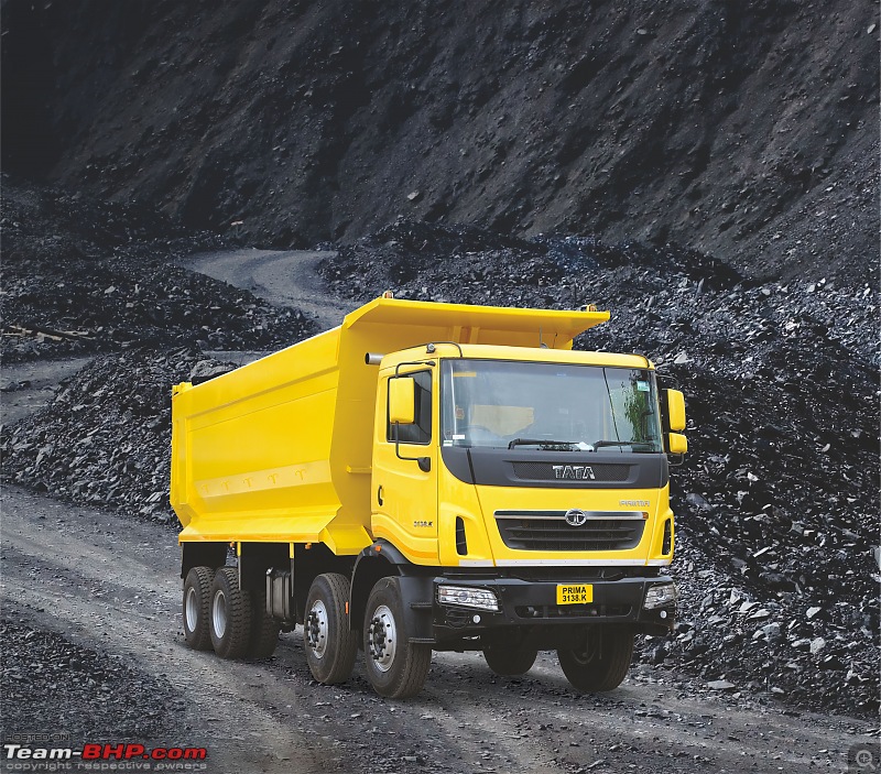 Tata Motors' new trucks at EXCON 2015-prima-3138.k-coal-tipper.jpg
