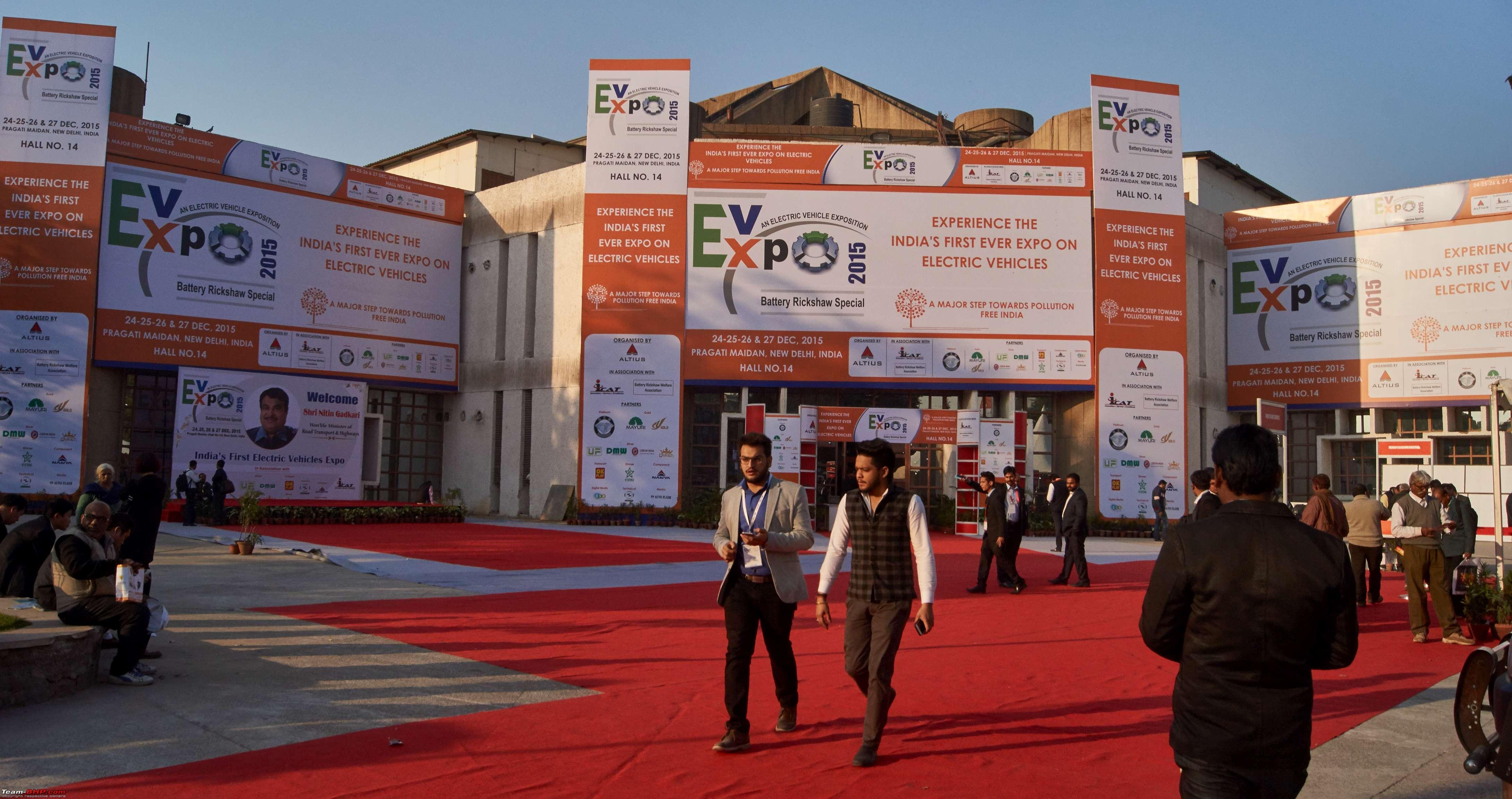 Report & Pics India's 1st International Electric Vehicle Expo