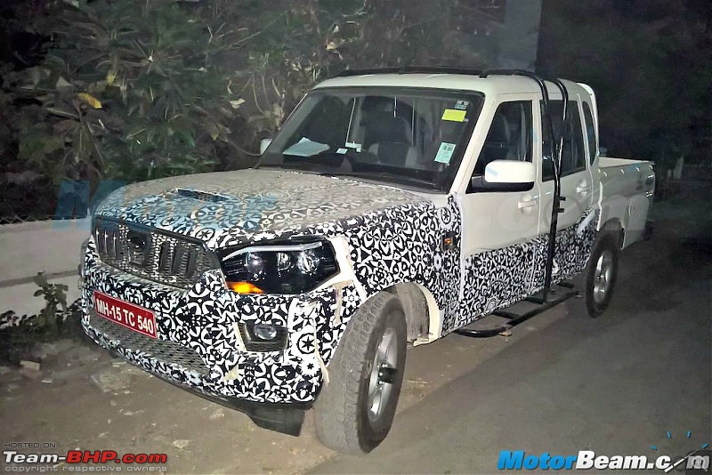 2016 Mahindra Getaway Pick-up spotted-mahindrascorpiopickuptestmule.jpg