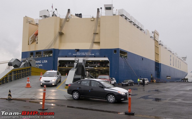 Hyundai starts using the sea route to transport cars across India-roroshippingoverseasbayonnenj.jpg