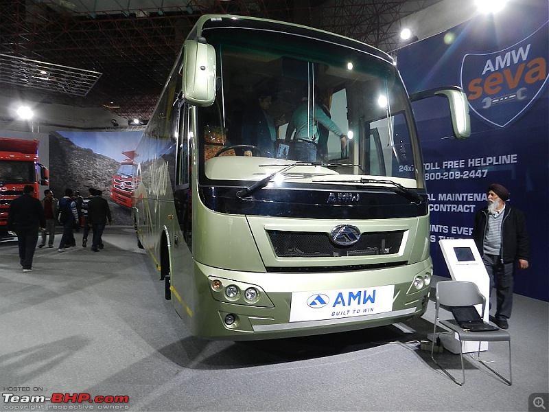 Intercity Buses operated by various private travels and STUs-amwmagnusautoexpo2012.jpg