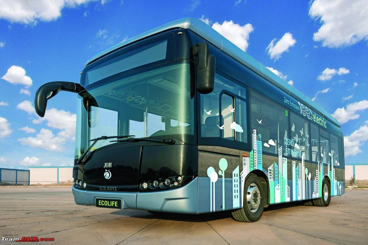JBM Auto to launch its first electric bus at 2018 Auto Expo - Team-BHP