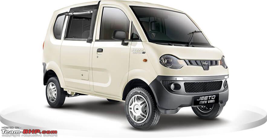 mahindra jeeto minivan price 2019