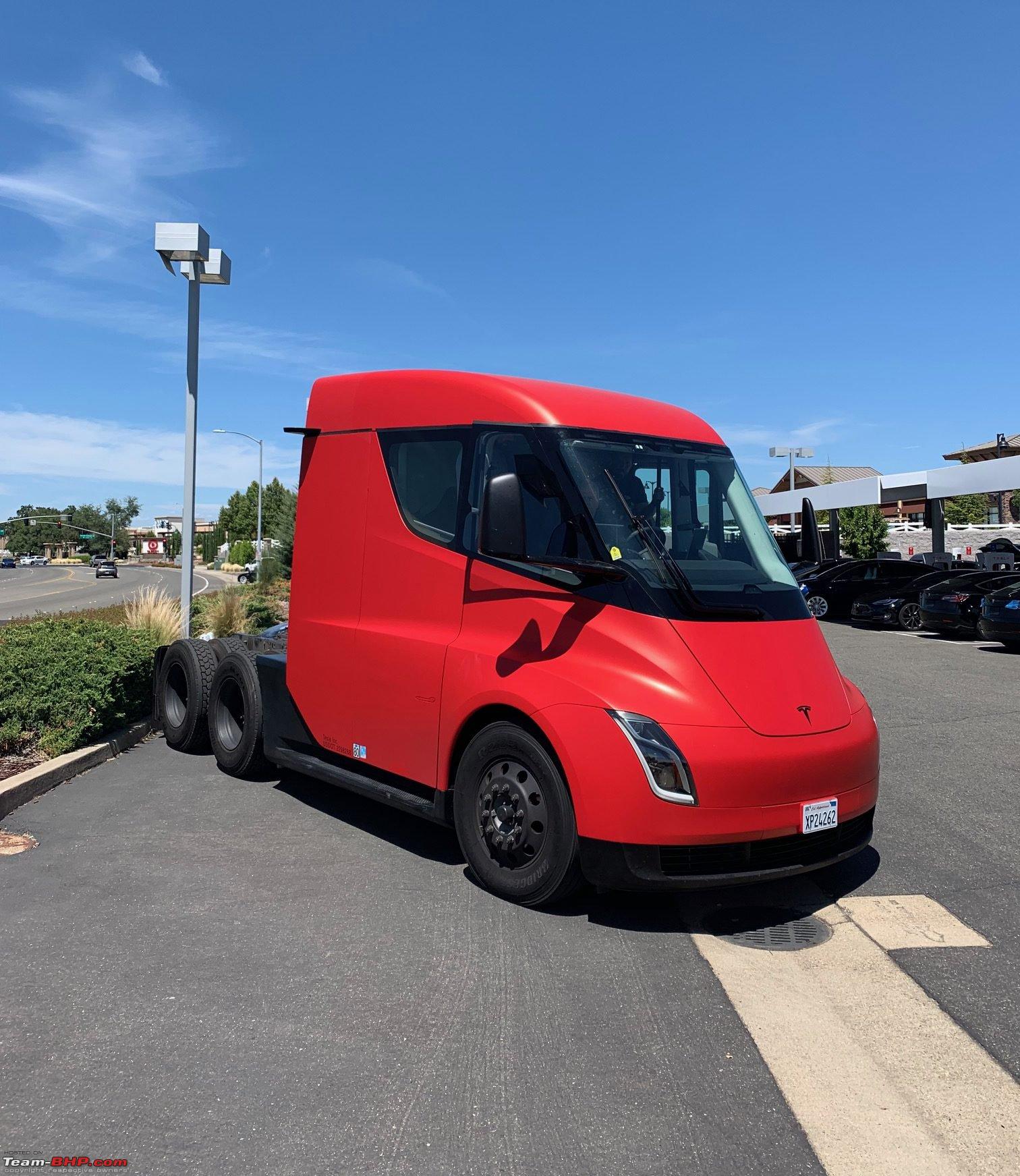 The Tesla electric Semi-Truck - Page 4 - Team-BHP