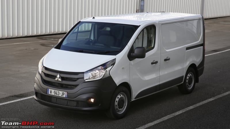 Mitsubishi launches Express van range based on the Renault Trafic-express1.jpg