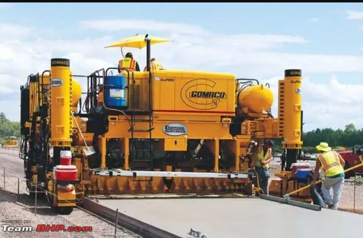Heavy Construction Trucks, Vehicles & Machinery : Understanding the different kinds-concrete_paver.jpg