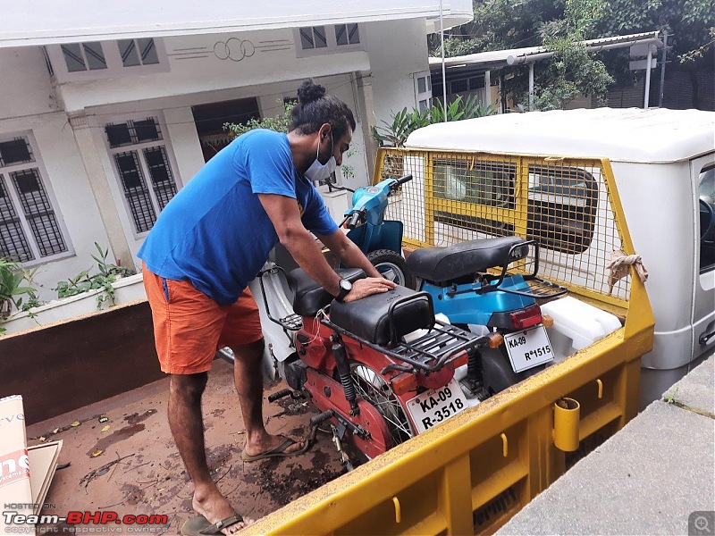 A rare Tata 407 4x4 | 1300 km road trip-l-chethan-temporarily-securing-2-wheel.jpg