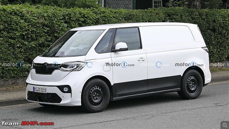 Volkswagen reveals ID Buzz Electric cargo van-volkswagenidbuzzprototypewithproductionbodyspyphoto-2.jpg