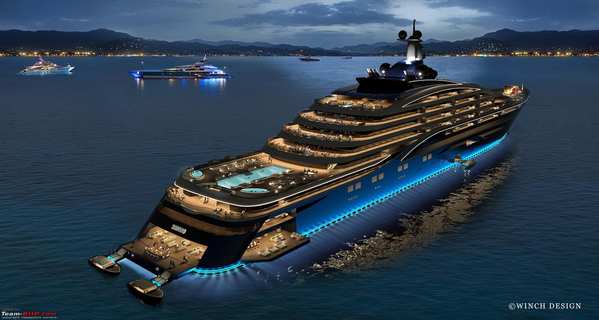 largest mega yacht in the world