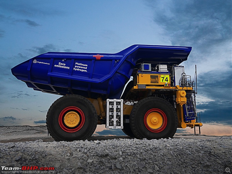 Anglo American unveils world's largest hydrogen-powered truck; 1.2 MWh battery, 2682 BHP-worldslargesthydrogentruck2.jpg