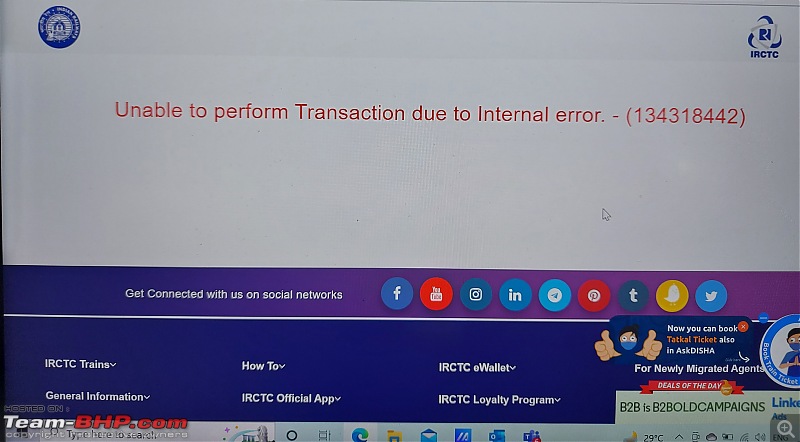 At a Railway Reservation Center after 18 years | My experiences-irctc_error1.jpg