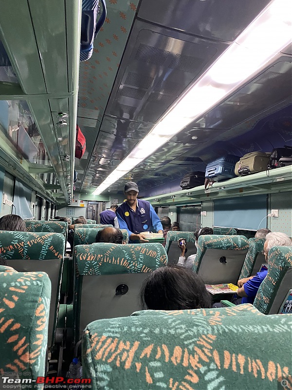Review: Business Class train travel in India-staff.jpg