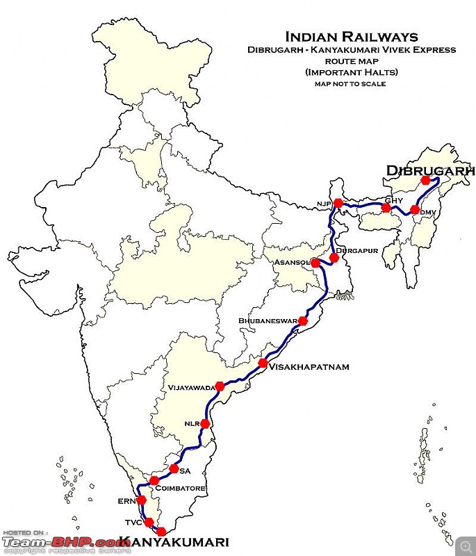Vande Bharat Express (Train 18) - Made-In-India Engineless Train-vivek_express_map_dibrugarh__kanyakumari_vivek_express_route_map.jpg