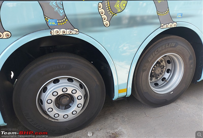 KSRTC Volvo 9600s Ambaari Utsav Review | Palace On Wheels-utsav_rearwheels.jpg