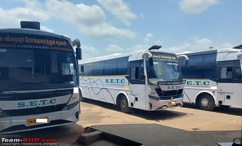 Tamil Nadu's SETC Airconditioned Sleeper-Seater bus service | The dark horse surprises again-setc_busesparked.jpg
