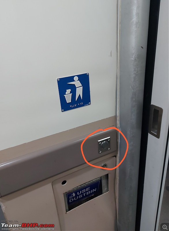 Train Review: Executive Class on Mysuru - Chennai Vande Bharat Express-vbe_doorswitch_e1_not-working.jpg