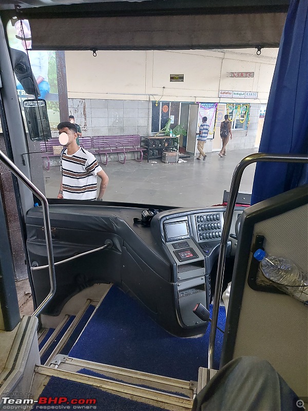 Rare Ride: Chennai to Bengaluru by a KSRTC Scania Metrolink | Reliving a lost experience-scania_firstrowview.jpg