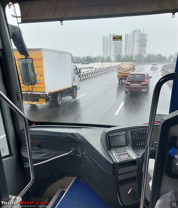 Rare Ride: Chennai to Bengaluru by a KSRTC Scania Metrolink | Reliving a lost experience-scania_rain1.jpg