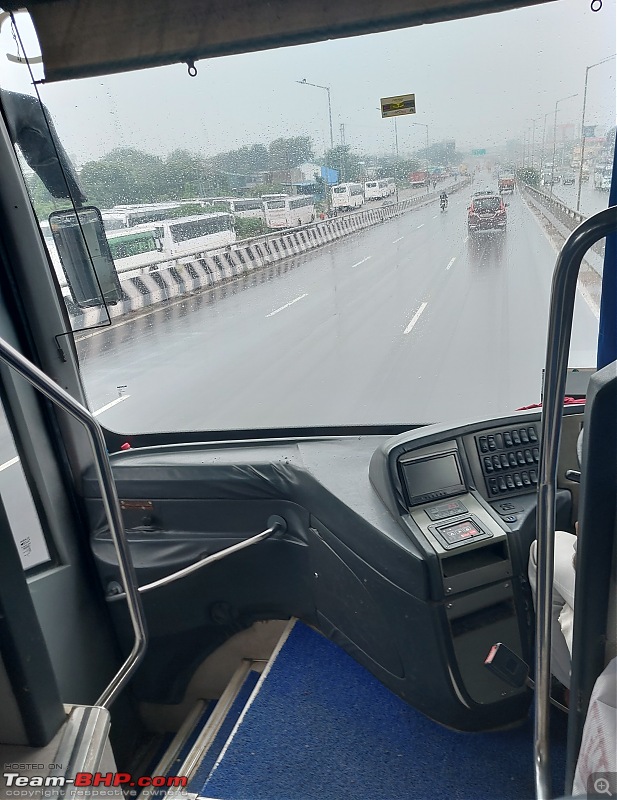 Rare Ride: Chennai to Bengaluru by a KSRTC Scania Metrolink | Reliving a lost experience-scania_rain2.jpg