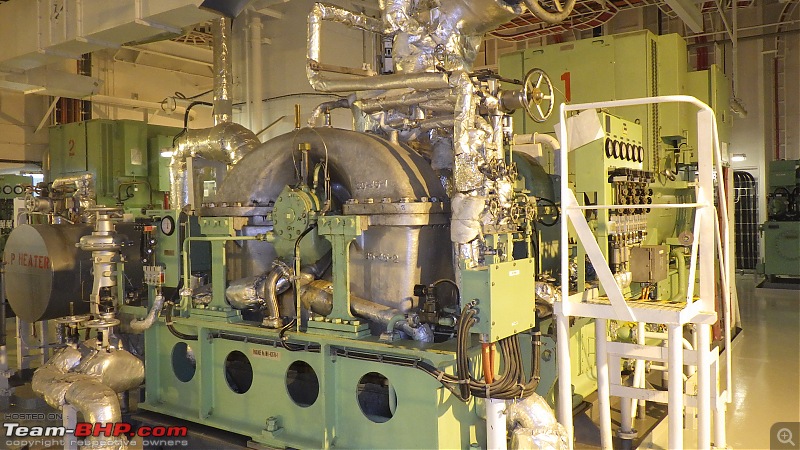 The working of a Marine Steam Turbine onboard a Merchant ship-turbine-generator.jpg