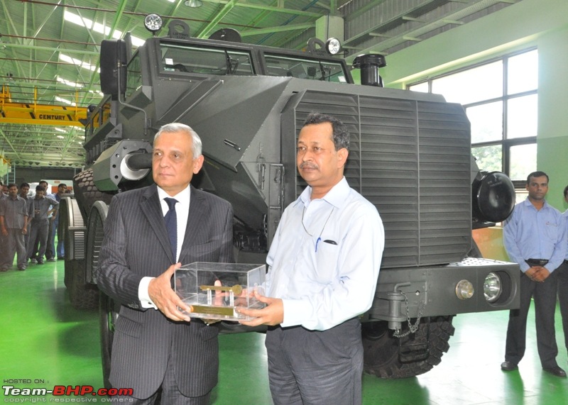 DLSI (Mahindra) delivers 1st Mine-Protected-Vehicle-1.jpg