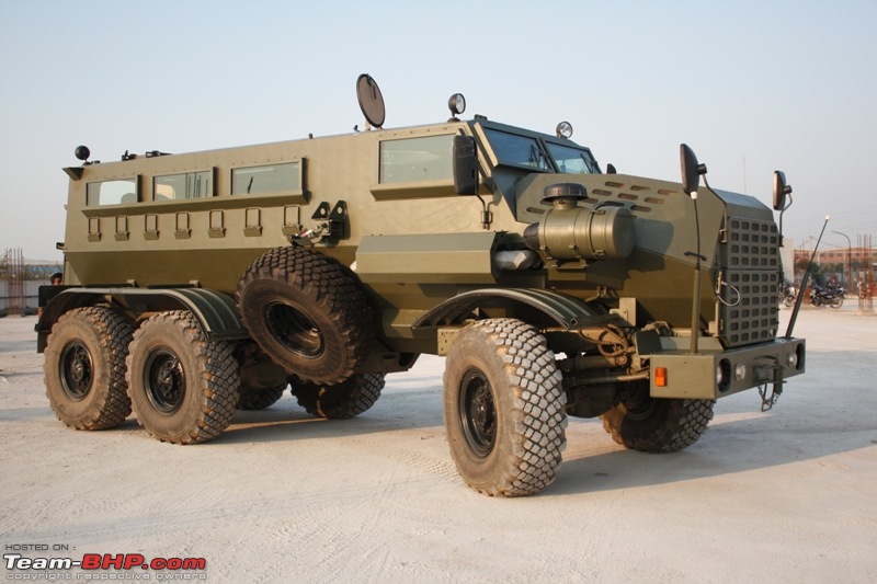DLSI (Mahindra) delivers 1st Mine-Protected-Vehicle-2.jpg