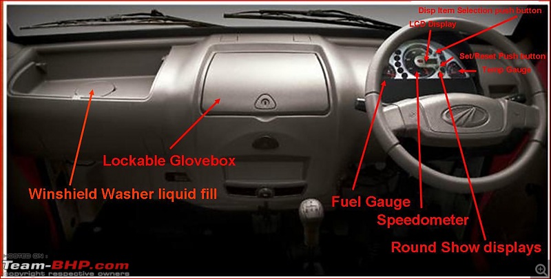 Test Drive of the Mahindra Maxximo Mini Van-dashboard_marked.jpg