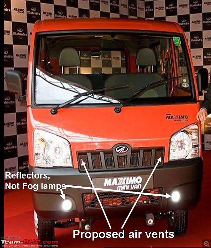 Test Drive of the Mahindra Maxximo Mini Van-front-look1_marked.jpg