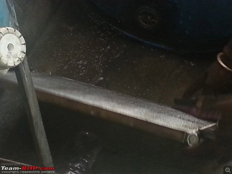 Friendly Neighbourhood Garage - Shanoo & Irfan, Unique Automobiles (Delhi)-scrubbing-condensor-nylon-brush.jpg