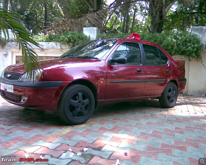 DIY: Matte black- Alloys, Calipers, Bumper trims on the 1.6 Ikon.-image046.jpg